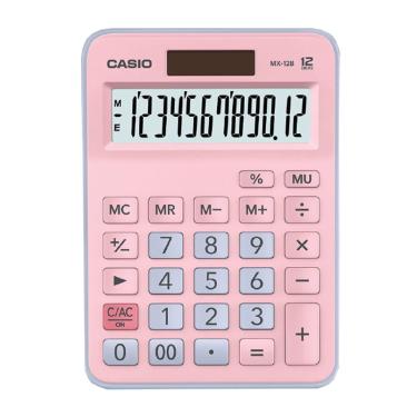 Imagem de Calculadora de mesa 12 dígitos MX-12B-PKLB Rosa - Casio