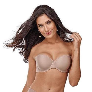 Imagem de Bustiê Extra Marilyn, DeMillus, feminino, Bege Rosado, 44