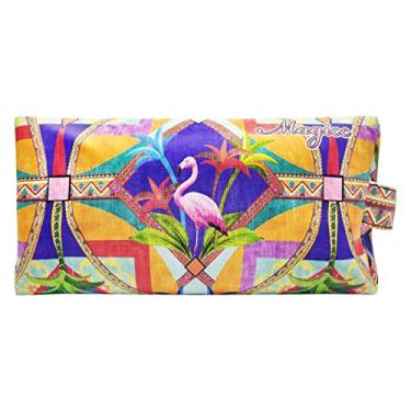 Imagem de Necessaire Tropical Feminina Geométrica, Magicc