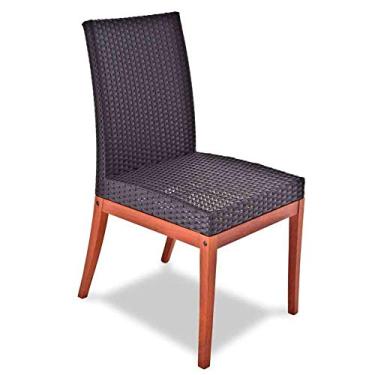 Imagem de CADEIRA FIBRA PRETA