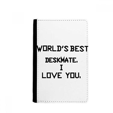 Imagem de Carteira World best Deskmate I Love You Graduation Passport Holder Notecase Burse para cartão