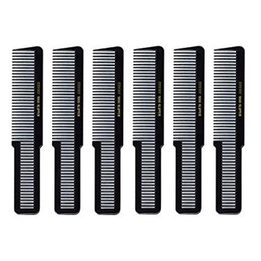 Imagem de Barber Beauty Hair Krest 9000 pente de corte de 20 cm (pacote com 6) 6 x SB-K9000-BLK