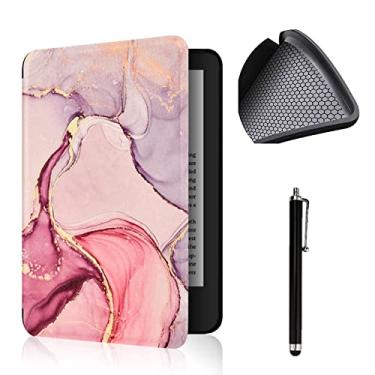 Imagem de enoxboo Capa apenas para Kindle de 11ª geração de 6 polegadas versão 2022 (modelo nº: C2V2L3), capa não adequada para Kindle Paperwhite 11, inclui uma caneta de tela sensível ao toque