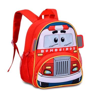 Imagem de Mochila Costas Clio Pets "13'' Bombeiros - Clio Style