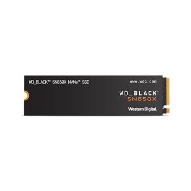 Imagem de WD_BLACK, SSD SN850x 1TB NVMe M.2 2280 (Leitura até 7300MB/s e Gravação até 6300MB/s)