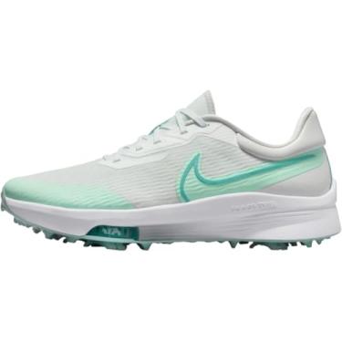 Imagem de Nike Tênis de golfe Air Zoom Infinity Tour Next% 2022, Espuma branca/lavada, azul-petróleo e menta, 45