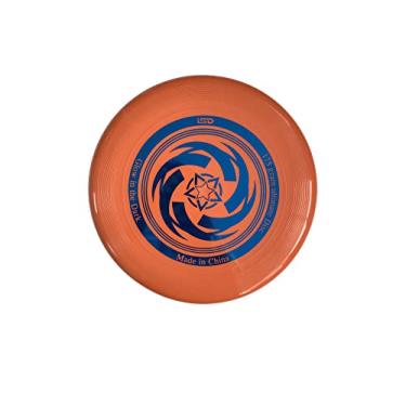 Imagem de ISD TOYS Glow in The Dark Ultimate com disco de frisbee macio de 175 gramas, disco esportivo de 26,7 cm, ótimo para quintal, parque, praia, acampamento, animal de estimação e mais (vermelho)