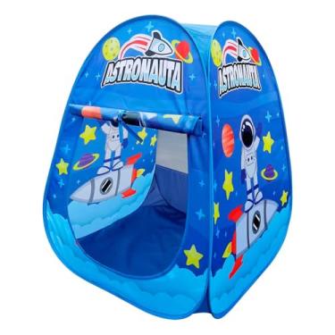 Imagem de DM Toys Barraca Infantil Dobrável Astronauta Azul