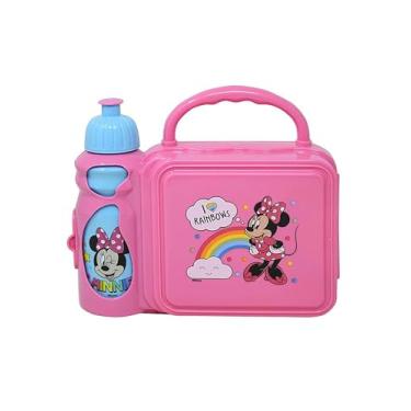 Imagem de Zak Designs Lancheira Minnie Mouse com Garrafa de Água Padrão