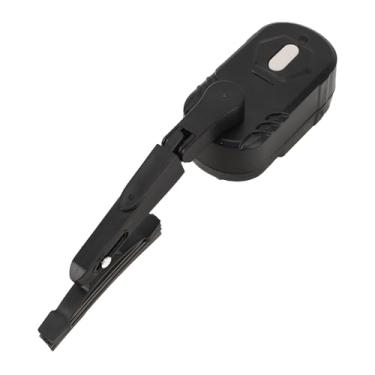 Imagem de Limpador de Para-brisa para Capacete de Motocicleta, Limpador de Capacete Universal à Prova D'água, Limpador Recarregável Retrátil de 2 Velocidades Ajustáveis, Compatível Com