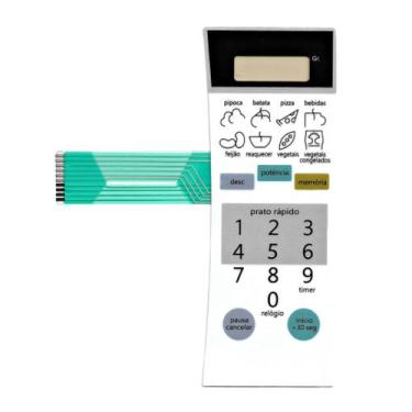 Imagem de Membrana teclado Para Microondas Dako Modk 018sd 2a1br Branca - TND