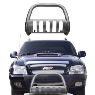 Imagem de Quebra Mato com Protetor S-10 Até 2011 Grafite. - HOZZ