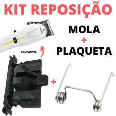 Imagem de Kit Reposição Mola Plaqueta Para Máquinas Profissionais - Legend Cordl
