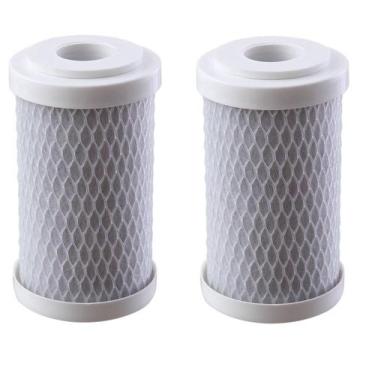 Imagem de Kit 2 Refil Filtro 5'' De Carbon Block Ativado Remove Cloro - BBI, Não