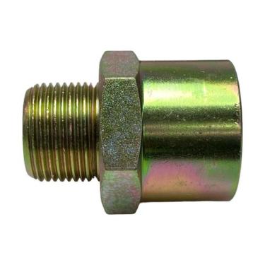 Imagem de Bucha de Redução Luva Invertida Aço Fêmea 1 Pol x 1/2 Macho - Lubefer