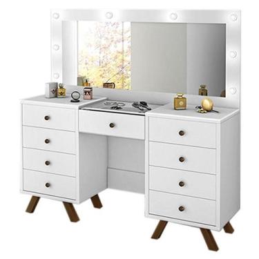 Imagem de Penteadeira Camarim Mila Branco  Luapa Móveis