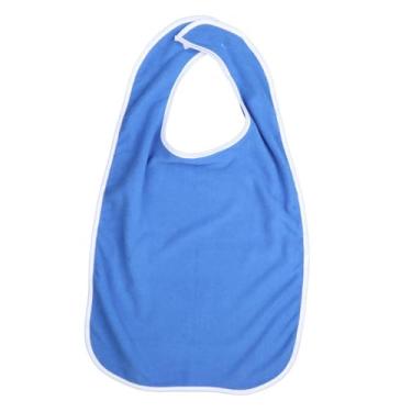 Imagem de Zialofi Babador Adulto Babador para Refeições Babador para Idosos Babador para Refeições para Homens Idosos Mulheres Idosos, Azul escuro