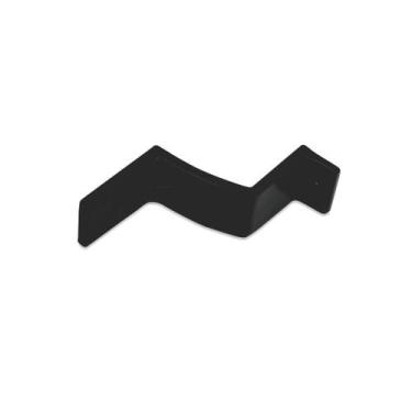 Imagem de Suporte de alumínio para corrimão com reforço - ALUTIM, Preto, ÚNICO