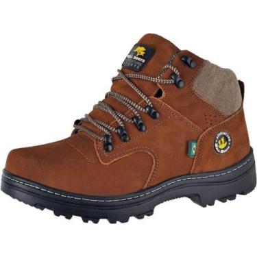 Imagem de Bota Adventure Masculina Couro Trilhas Escalada Dia a Dia - Bell Boots