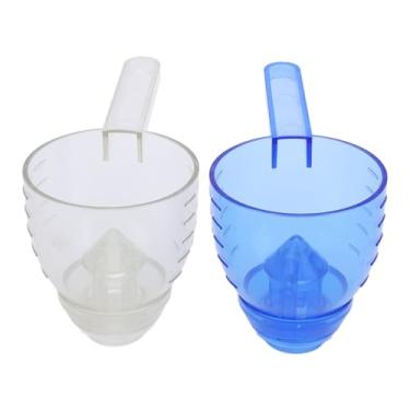 Imagem de 2 Pçs Abs Colher de Medição Medida Colher de Cozinha Portátil Com Vazamento única Colher de Medição para Medir café Alimentos para Animais de Estimação Grãos Proteínas Especiarias