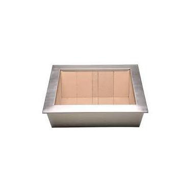 Imagem de Churrasqueira braseiro cooktop 72x52cm - inox 430 selmetal