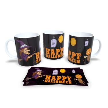 Imagem de Canecas de Porcelana Personalizadas Halloween - Estampa Sublimada, Mod