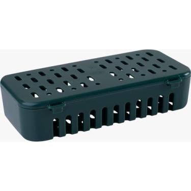 Imagem de Estojo De Esterilização Para Autoclave Grande Verde Escuro Ogp