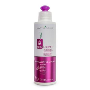 Imagem de Modelador De Cachos Fortalecedor Capilar Alho Therapy 255ml - Nathydra