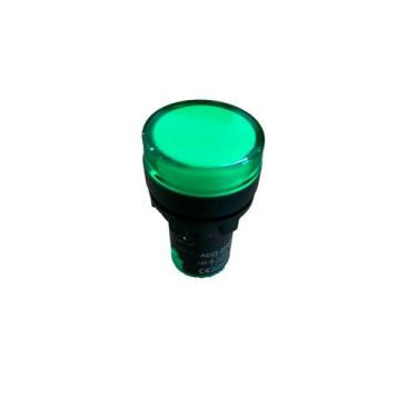 Imagem de Sinaleiro Led Vermelho 22MM 220V - Isamaq Seladora, Verde