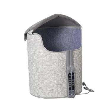 Imagem de Generic Aquecedor de pés sob a mesa, almofada de aquecimento elétrica, aquecedor de pernas, aquecedor de ambiente pessoal de 110 V sob a mesa para plugue