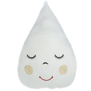 Imagem de Almofada Decorativa Gotinha - Bruna Baby, Branca