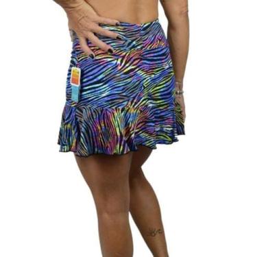 Imagem de Saia shorts gode estampada moda fitness ki fit - exercite seu estilo