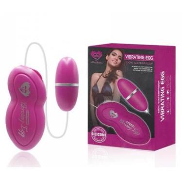 Imagem de Vibrador mini egg em silicone com controle e fio a prova d'água miss c