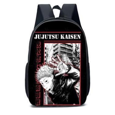 Imagem de Mochila Escolar Infanto Juvenil Anime Yuji Itadori Jujutsu Kaisen  Nov