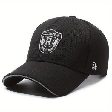 Imagem de Boné de Beisebol Unissex com Emblema da Letra R - de Algodão - Emaús A