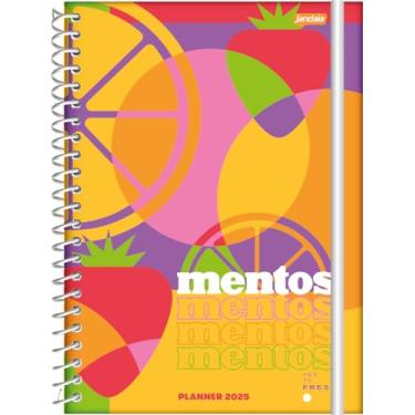 Imagem de Jandaia - Agenda Planner Datada Capa Dura 160Pgs Mentos 2025 Imagens Frutas