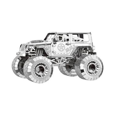 Imagem de Kits de Modelo 3D em Metal para Corte a Laser - Brinquedo DIY para Cri