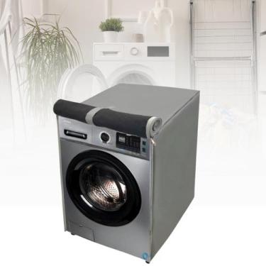 Imagem de Capa para lava e seca midea 10.1kg impermeável - Clean Capas , Cinza