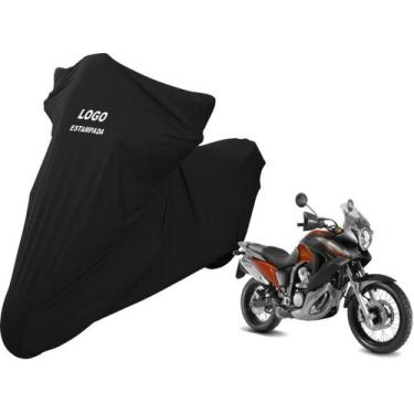 Imagem de Capa Para Moto Honda XL 700V Transalp Alta Durabilidade - Mz, Preta