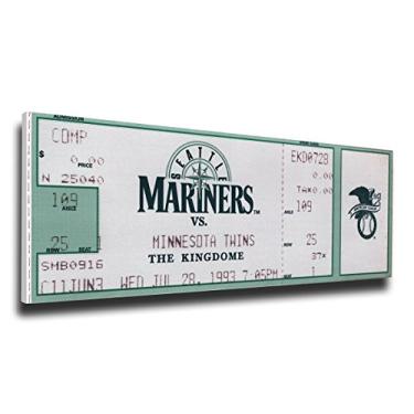 Imagem de Mega Ticket consecutive Home Runs da MLB Seattle Mariners Ken Griffey Jr. 8