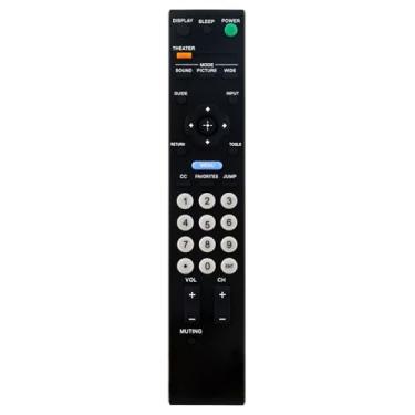 Imagem de Controle remoto de substituição RM-YD026 compatível com Sony BRAVIA LCD TV KDL-26NL140 KDL-32NL140 KDL-37NL140 KDL-26M4000 KDL-32M4000 KDL-37M4000 KDL-40M4000 KDL-40SL140 KDL-46SL1400 KDL-32L 4010