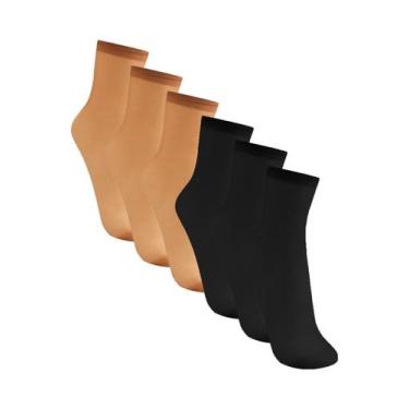 Imagem de Kit com 6 Meias Soquete Fio 20 Trifil 6126 - LUPO