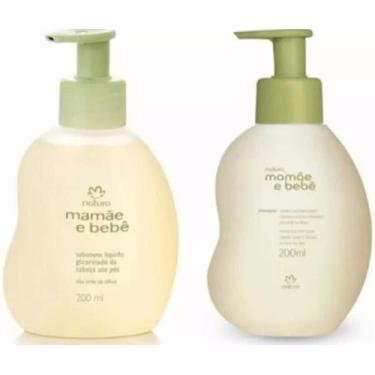 Imagem de Sabonete Líquido E Shampoo Mamãe E Bebê Natura