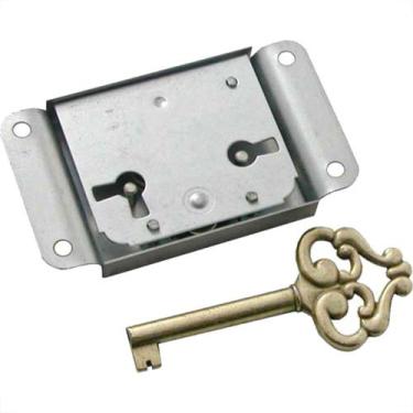 Imagem de Fechadura Para Moveis Alianca Sobrepor 1172/2 - Kit C/20 Pecas