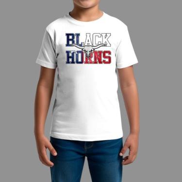 Imagem de Camisetas infanto juvenil Country Moda De Country confortável Manga Cu