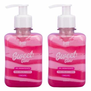 Imagem de Kit 2 SWEET GLOW Gel Hidrata Virilha Beijável Chiclete Atacado - INTT