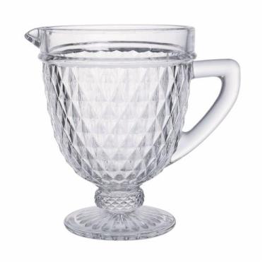 Imagem de Jarra vidro bico de abacaxi 1000ml transparente - Niazitex, Transparen