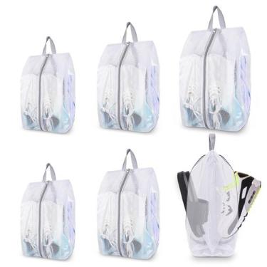 Imagem de Bolsas de Sapatos SelfTek - Pacote com 6 Unidades Impermeáveis para Fa