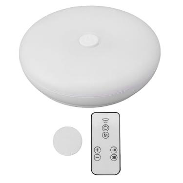 Imagem de Luminária de parede LED, luzes LED atualizadas com controle remoto, luminária de parede de cabeceira branca quente para guarda-roupa, cozinha, sala de estar, quarto