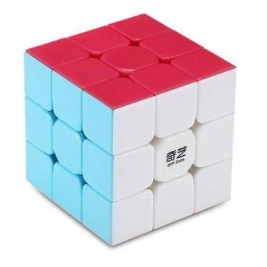Imagem de Cubo Mágico Profissional 3x3x3 Qiyi Warrior W Stickerless - MmMagazine